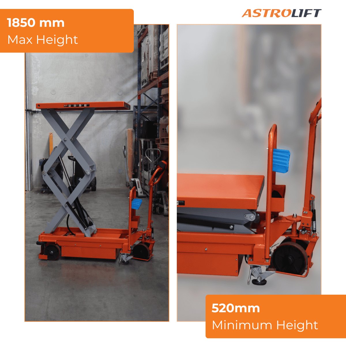 Buy Mobile Lift Trolley - Electric in Material Handling available at Astrolift NZ